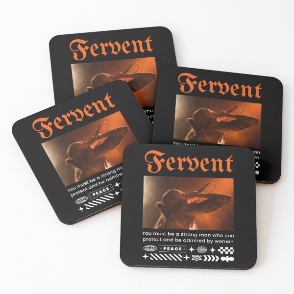 Item preview, Fervent | Black Background designed and sold by RM-Journey.