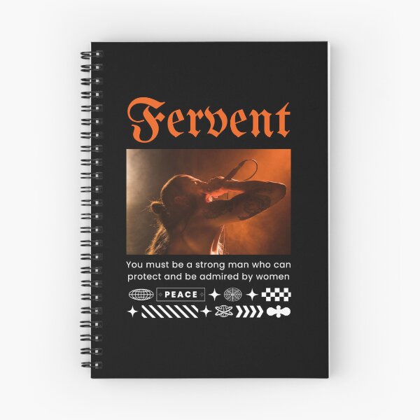 Item preview, Fervent | Black Background designed and sold by RM-Journey.