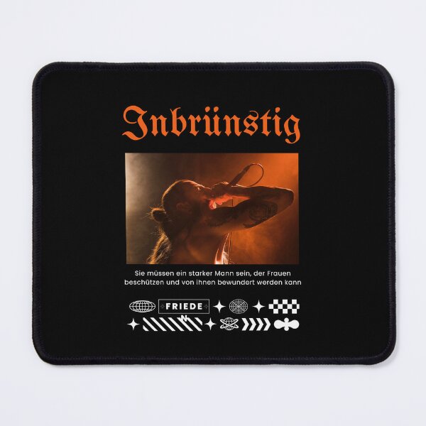 Item preview, Inbrünstig | Black Background designed and sold by RM-Journey.