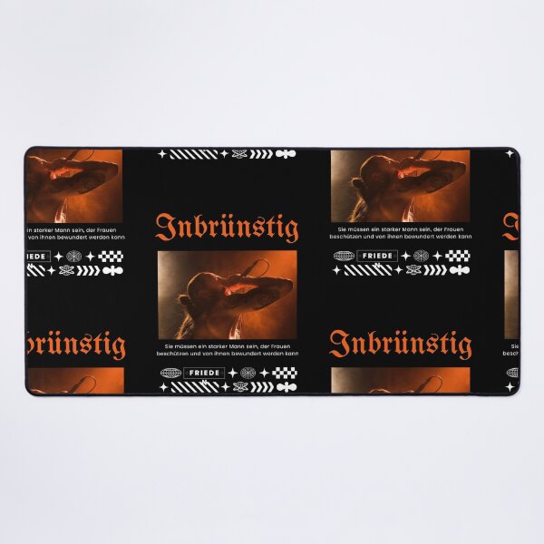 Item preview, Inbrünstig | Black Background designed and sold by RM-Journey.