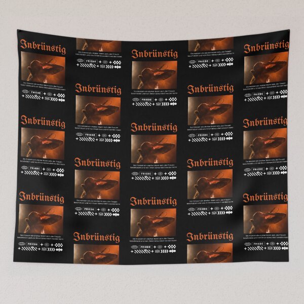 Item preview, Inbrünstig | Black Background designed and sold by RM-Journey.