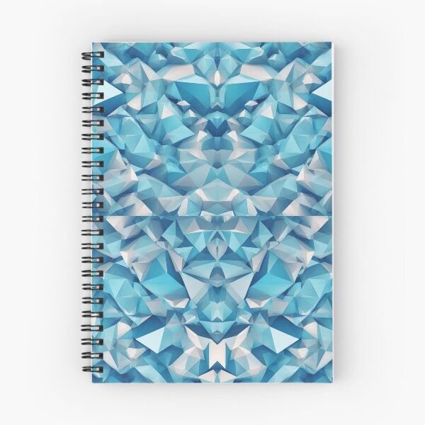 Item preview, Blue Poly is a Pattern Created in DreamUp designed and sold by ComicJo.