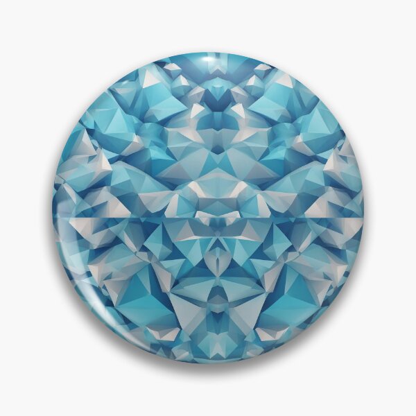 Item preview, Blue Poly is a Pattern Created in DreamUp designed and sold by ComicJo.