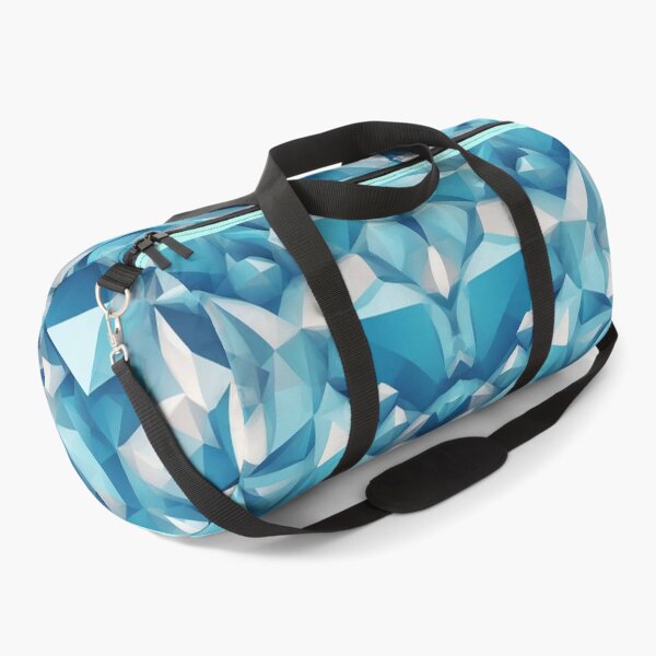 Item preview, Blue Poly is a Pattern Created in DreamUp designed and sold by ComicJo.