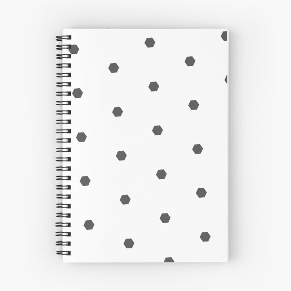 Item preview, Gray Repeating Hexagon Pattern Grid White Perpetual Outline designed and sold by Alchemy-A-La-G.