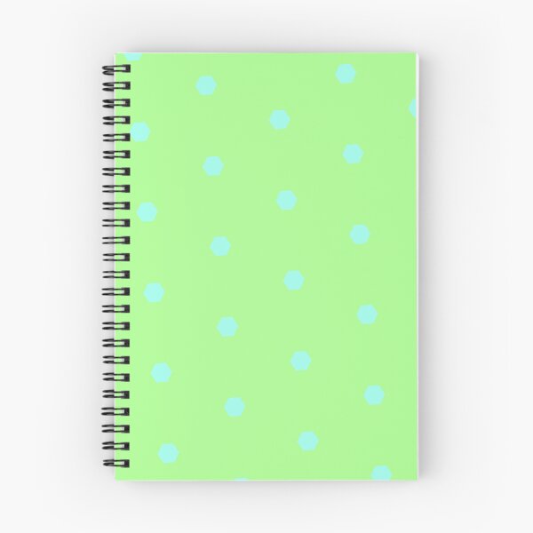 Item preview, Blue Repeating Hexagon Pattern Grid Green Perpetual Outline designed and sold by Alchemy-A-La-G.