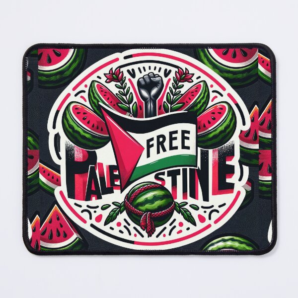 Item preview, Free Palestine - Watermelons, Fist, Palestinian Flag, Palestina, Free Gaza (Arabic علم فلسطين‎) designed and sold by SocialCause.