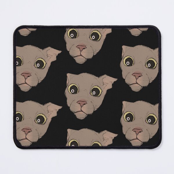 Item preview, Shocked cat meme designed and sold by NessTheArtist.