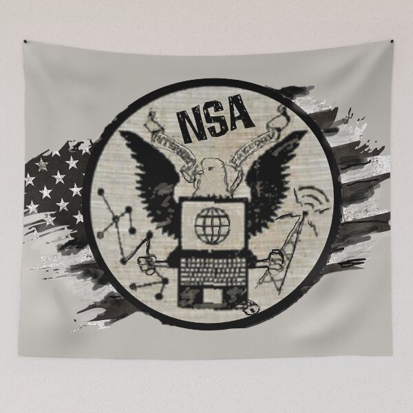 Item preview, NSA NATIONAL SECURITY AGENCY designed and sold by THE AMERICAN TEEVANGELIST.