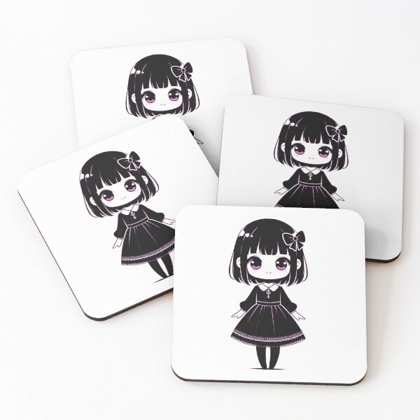 Item preview, Adorable Gothic Girl. Gifts for Gothic Lovers. designed and sold by LilianPixel.