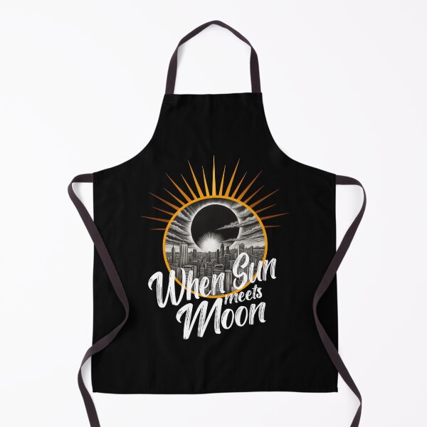 Item preview, When Sun Meets Moon, Solar Eclipse April 8 2024 designed and sold by orangeblue21.