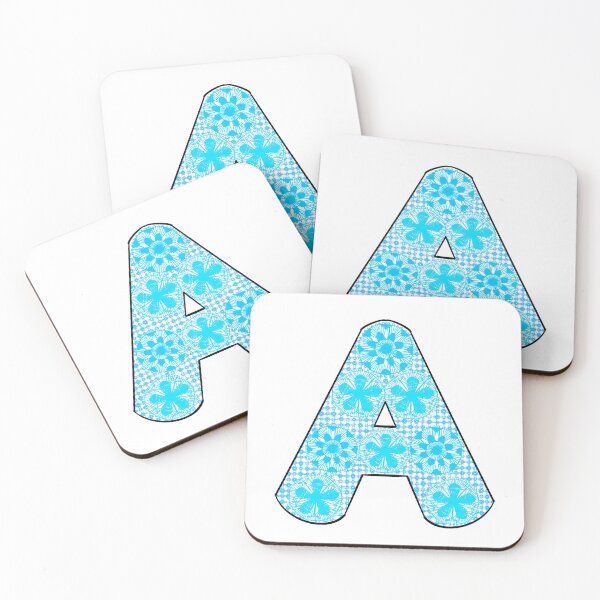 Item preview, Intial A lace letter paraguayan lace ñanduti designed and sold by amariastudio.