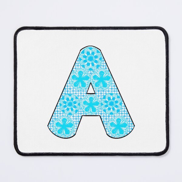 Item preview, Intial A lace letter paraguayan lace ñanduti designed and sold by amariastudio.