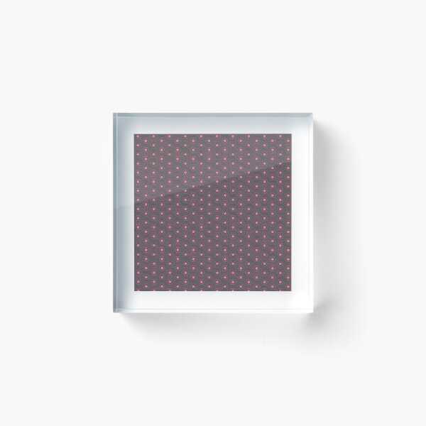 Item preview, Pink Repeating Hexagon Pattern Grid Grey Perpetual Outline designed and sold by Alchemy-A-La-G.