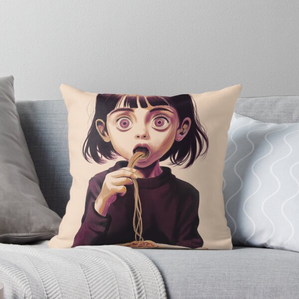 Item preview, Girl and Her Spaghetti Watching TV designed and sold by Salem Winter .