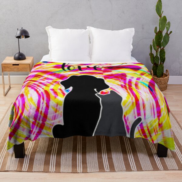 Item preview, Paw-Print Love - Colorful Animal Companionship Art designed and sold by gleefulme.