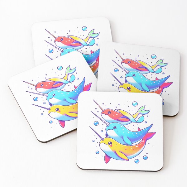 Item preview, Narwhal Joy in Colors. Gifts for Animal Lovers. designed and sold by LilianPixel.