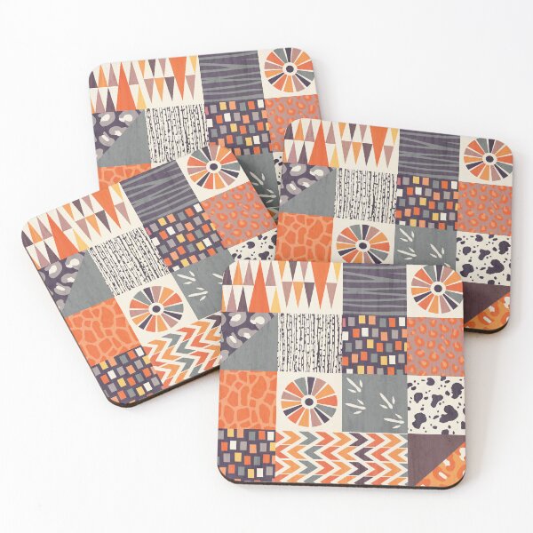 Item preview, Out of Africa - Orange and Sage designed and sold by Daisy Beatrice.