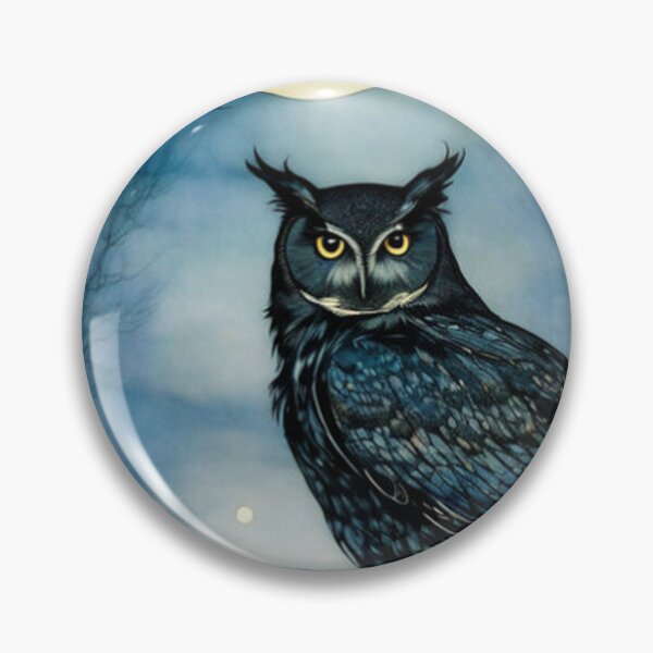Item preview,  Classic Vintage Haunting Night Owl  designed and sold by TheDarkWardrobe.