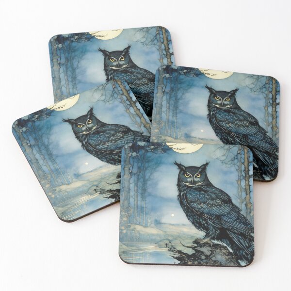 Item preview,  Classic Vintage Haunting Night Owl  designed and sold by TheDarkWardrobe.