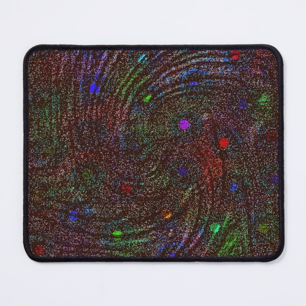 Item preview, RogerPattern - "Vivid Orbit: Dynamic Black & Color Burst" designed and sold by RogerPattern.