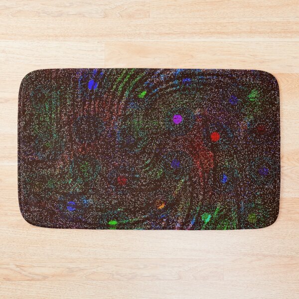 Item preview, RogerPattern - "Vivid Orbit: Dynamic Black & Color Burst" designed and sold by RogerPattern.