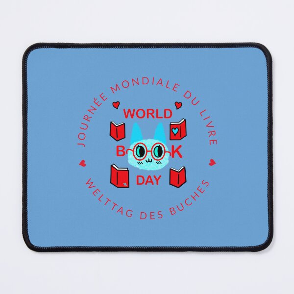 Item preview, Journée Mondiale du Livre / World Book Day designed and sold by chowlet.