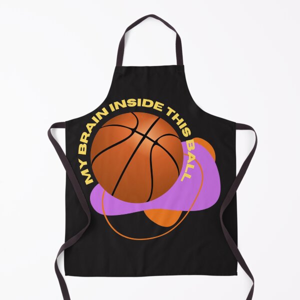 Item preview, BASKETBALL MINDSET " MY BRAIN INSIDE THIS BALL" designed and sold by tshirttrendstop.