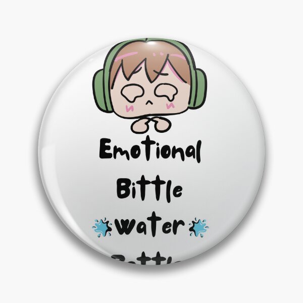 Item preview, Emotional Bittle Water Bottle designed and sold by mavesapparel.