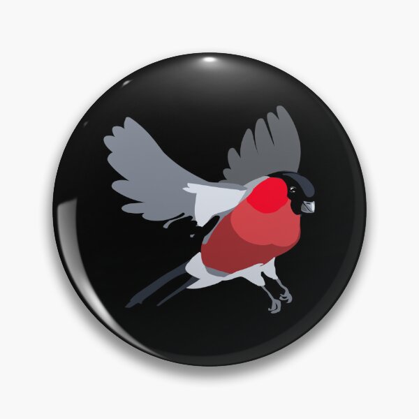 Item preview, Eurasian Bullfinch Stylized 1 designed and sold by ElenaMentes.