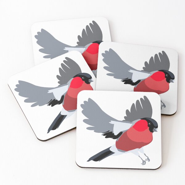 Item preview, Eurasian Bullfinch Stylized 1 designed and sold by ElenaMentes.