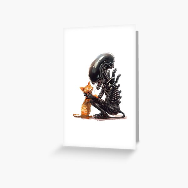 Artikel-Vorschau von Alien Xenomorphs bester neuer Freund, designt und verkauft von UnZChannel.