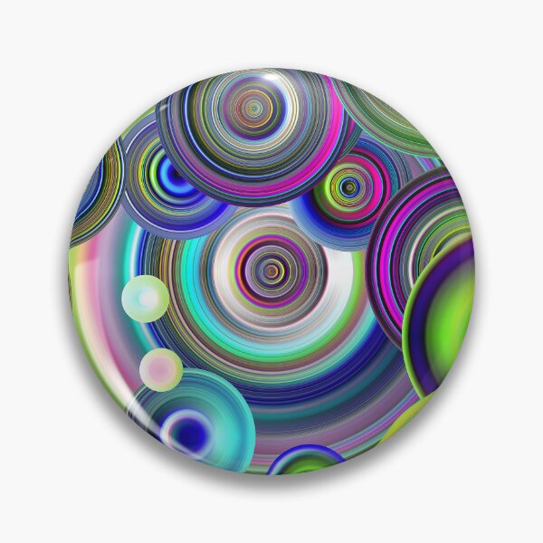Item preview, Mesmerize 022724 Rainbow Fractal Disks designed and sold by Warren Paul Harris.