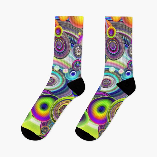 Item preview, Mesmerize 022724 Rainbow Fractal Disks designed and sold by Warren Paul Harris.