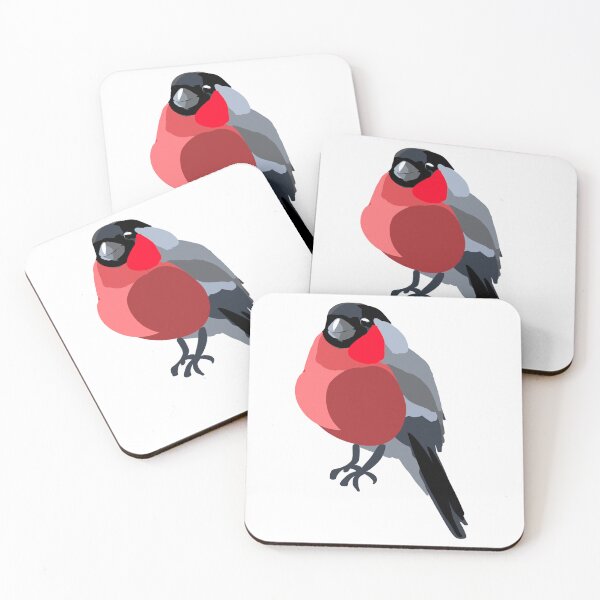 Item preview, Eurasian Bullfinch Stylized 2 designed and sold by ElenaMentes.