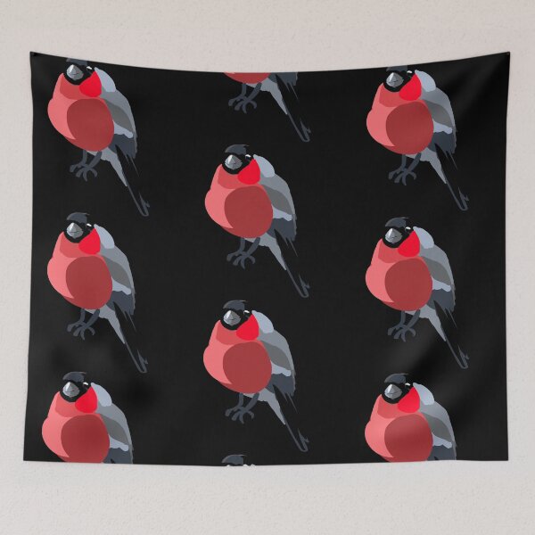 Item preview, Eurasian Bullfinch Stylized 2 designed and sold by ElenaMentes.