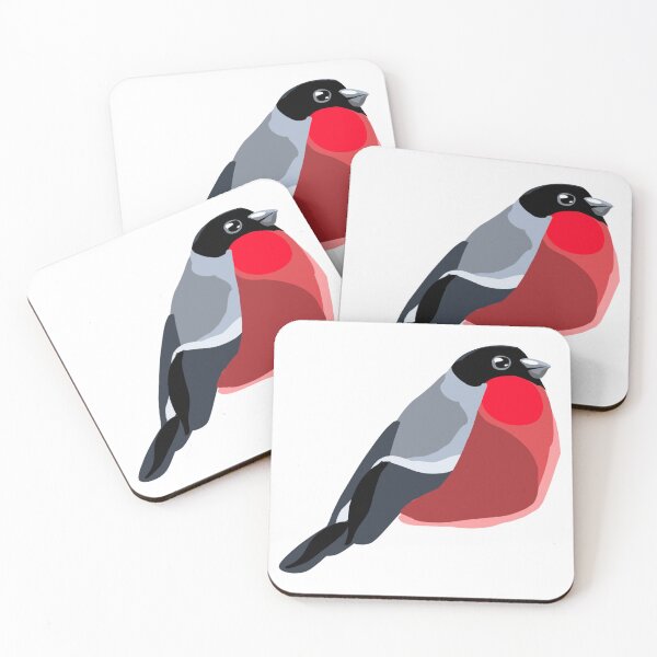 Item preview, Eurasian Bullfinch Stylized 3 designed and sold by ElenaMentes.