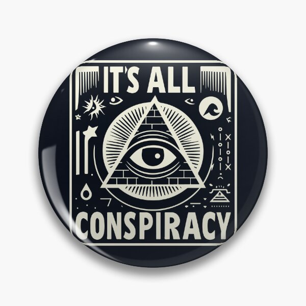 Item preview, It's All Conspiracy designed and sold by Shrouded Unraveled.