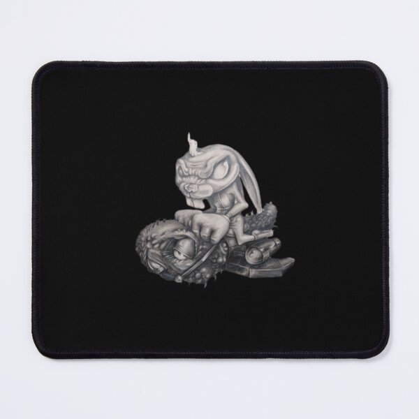 Item preview, bunny's jet powered pillar designed and sold by kevinwhitenan.