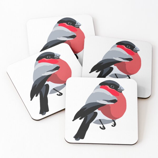 Item preview, Eurasian Bullfinch Stylized 5 designed and sold by ElenaMentes.