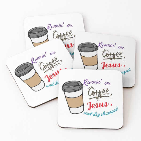 Item preview, Coffee, Jesus, and Dry Shampoo designed and sold by andreacalvert.