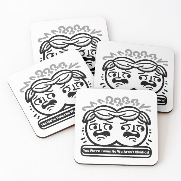 Item preview, yes we're twins no we aren't identical,national siblings day designed and sold by toobel.