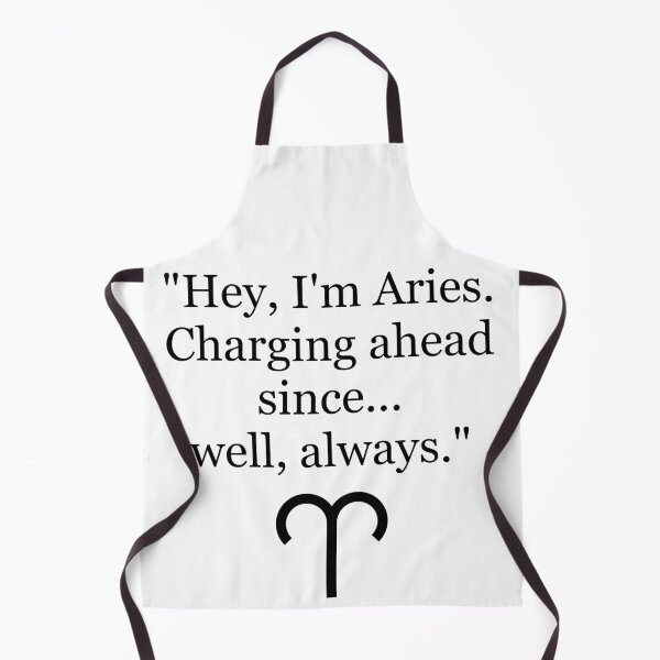 Item preview, Aries Quote designed and sold by ArtfulMiller.