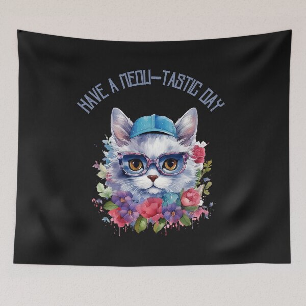 Item preview, Have A Meow-tastic Day designed and sold by AlienOccupation.