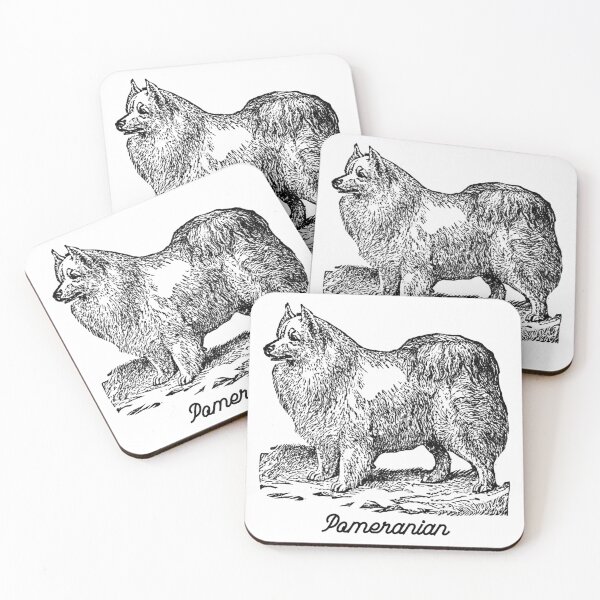 Item preview, Pomeranian - Vintage Black  designed and sold by Kappadog.