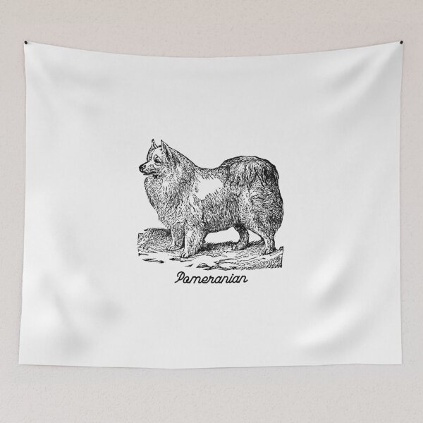 Item preview, Pomeranian - Vintage Black  designed and sold by Kappadog.