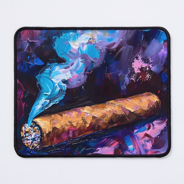 Item preview, Havana Lounge Reverie - Indulgent Impressionist Cigar and Mesmerizing Abstraction designed and sold by OlfactoART Studio.
