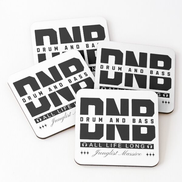 Item preview, DNB - Split Text (Black)  designed and sold by Discothreadz.