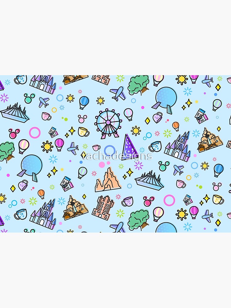 "Meet me at my Happy Place Pattern" Hardcover Journal by tachadesigns