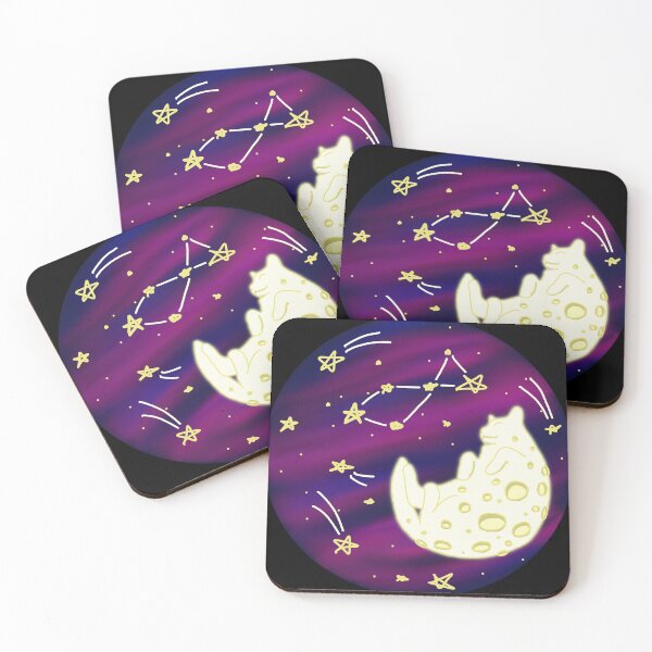 Item preview, Happy Moon Cat Among Stars designed and sold by sarahsprklyrns.